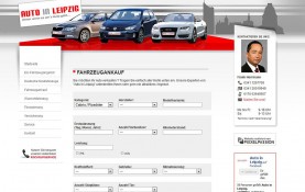 Die Formulare für den An- und Verkauf von Fahrzeugen sind nun sortiert und übersichtlich - Pixxelpassion, Webdesign für Leipzig