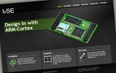 Webauftritt des Chipherstellers I2SE 